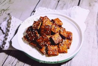 Honey Dried Tofu recipe