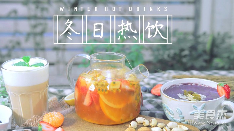 Warm Winter Fresh Fruit Tea recipe