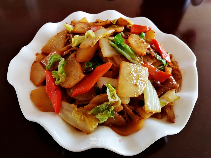 Soy Sauce Potatoes and Cabbage recipe
