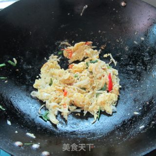 Sweet Potato Shredded Omelette recipe