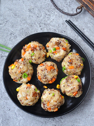 Quinoa Sticky Rice Balls recipe