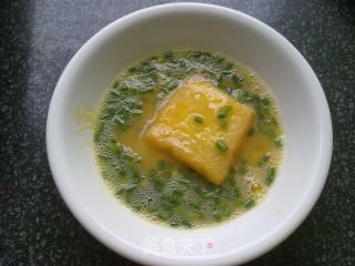 【scallion Fragrant Golden Brick】 recipe