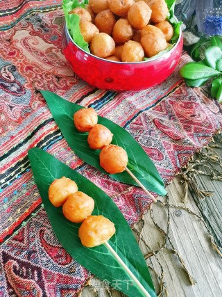 Fried Tofu Meatballs recipe