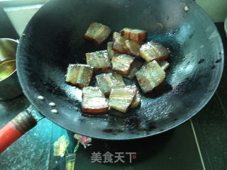 Roasted Bacon with Pepper and Garlic recipe