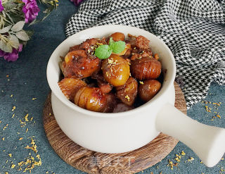 #trust of Beauty# Osmanthus Chestnut Chicken recipe