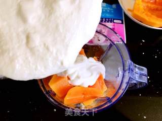 Papaya Banana Yogurt Shake recipe