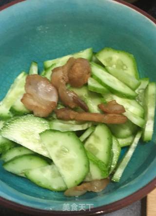 Stir-fried Pork with Cucumber recipe