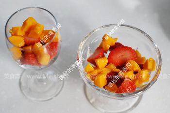 Fruit Colorful Ice Cream recipe