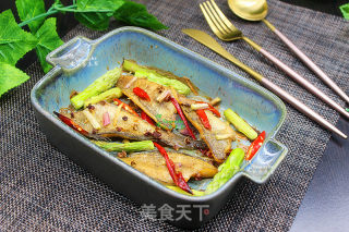 Grilled Ice Fish with Asparagus recipe