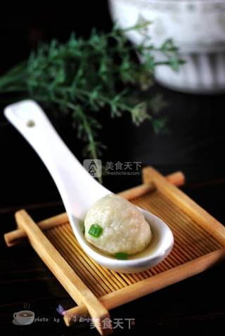 High Protein and Low Fat Handmade Fish Ball Soup recipe