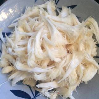 Hericium and Egg Soup recipe