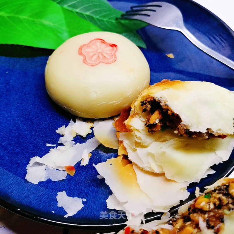 Wu Ren Ham Su-style Mooncakes recipe