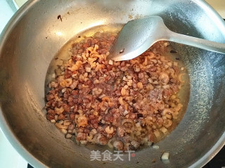 [shiitake Mushroom Sea Rice Meat Sauce] recipe
