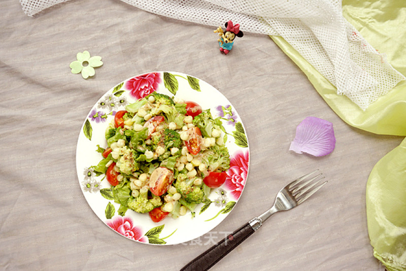 Roasted Sesame Vegetable Salad recipe