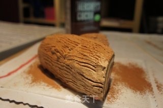 [my Baking Time] Super Super Super Delicious---christmas Tree Root Cake recipe