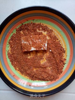 #炉美食# Spicy Grilled Tofu recipe