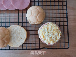 Mini Football Burger recipe