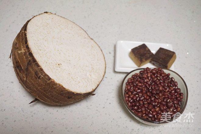 Taro and Red Bean Soup recipe