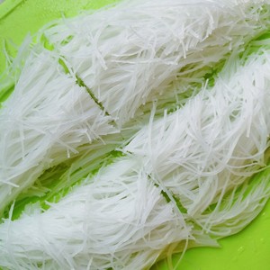 Steamed Loofah with Garlic Vermicelli recipe