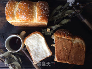 #四session Baking Contest and It's Love to Eat Festival#condensed Milk Milk Toast recipe