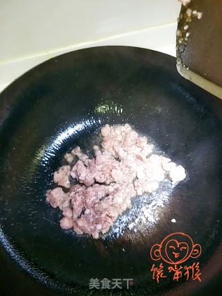 Minced Pork and Bean Soak recipe