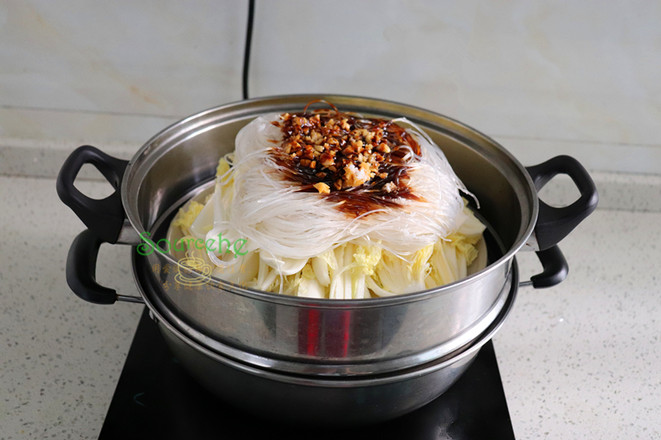 Steamed Chinese Cabbage Vermicelli recipe