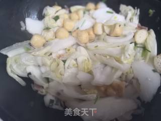 Braised Chinese Cabbage with Tofu recipe