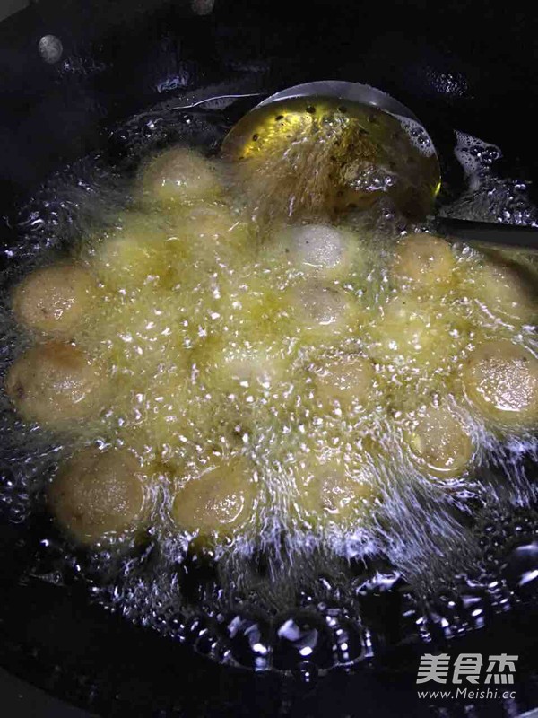 Fried Lotus Root Balls recipe