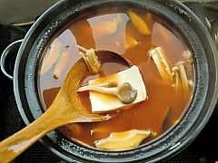 Korean Mushroom Spicy Soup recipe