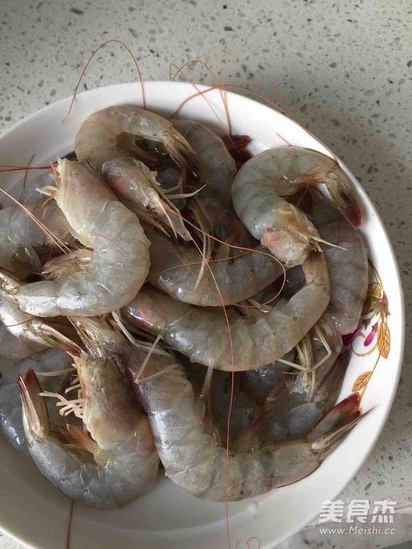 Carrot Stewed Prawns recipe