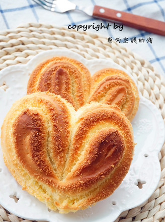 Heart Shaped Coconut Bread