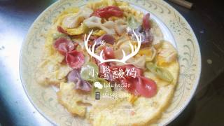 Nutritious Breakfast: Egg Butterfly Noodles recipe