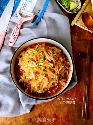 Super Serving ~ Antarctic Krill Stir-fried Shredded Carrot recipe