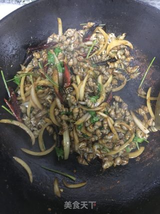 Spicy Stir-fried Sea Screws recipe