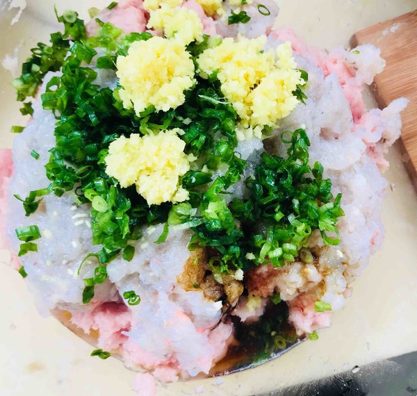 Dumpling Stuffing-shrimp, Corn and Pork Stuffing recipe