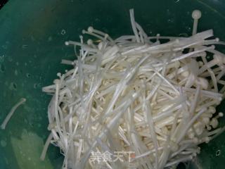 Enoki Mushroom Japanese Tofu recipe