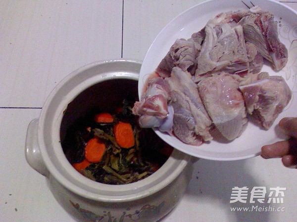 Dried Vegetables and Big Bone Soup recipe