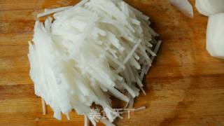 Stir-fried Shredded Radish recipe