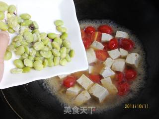 Stir-fried Tofu with Tomato recipe