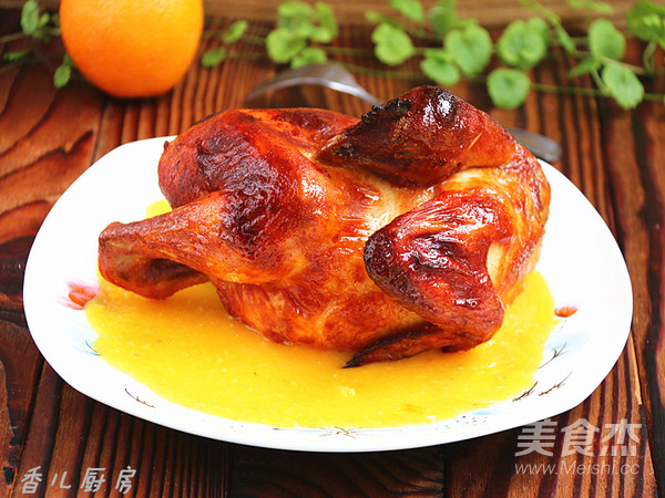 Orange Orleans Roast Chicken recipe