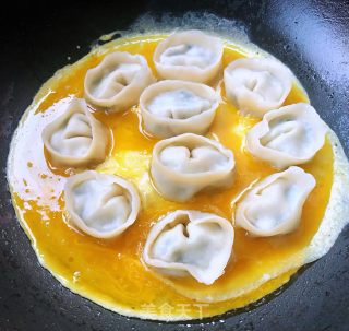 Ingot Dumplings Lying Egg recipe