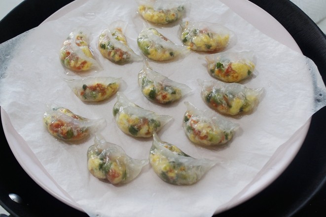 Egg Crystal Dumplings recipe