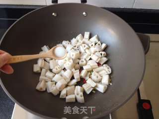 Hot and Sour Lotus Root recipe