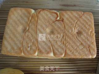 #aca烤明星大赛#egg Yolk Toast recipe