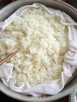 Steamed Glutinous Rice Balls recipe