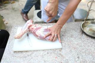 Bucket Braised Roast Leg of Lamb recipe