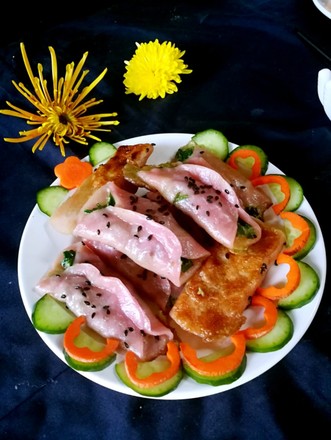 Veggie Stuffed Pot Stickers recipe