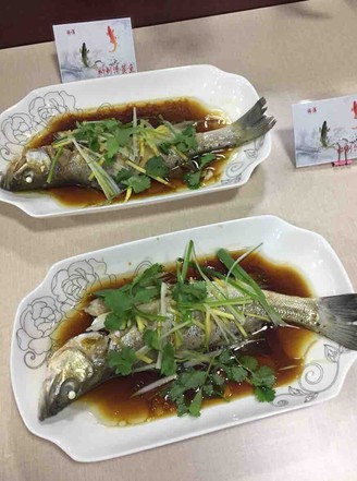 Steamed Sea Bass recipe