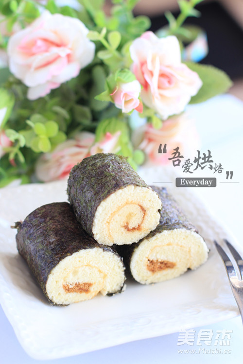 Monte Carlo Seaweed Cake Roll recipe