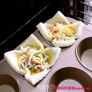 [guoguo Mother ❤️ Complementary Food Recommendation] Delicious Breakfast: Toast Cup recipe